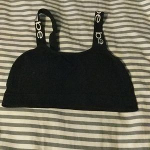 Black Bebe small Sports bra